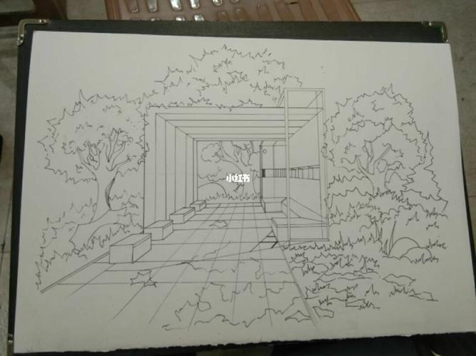 马克笔风景画_马克笔_风景_文化_绘画