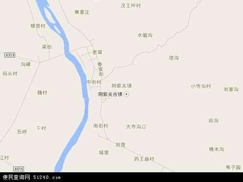 中国 河南省 南阳市 淅川县 荆紫关镇 荆紫关镇卫星地图 本站收录有