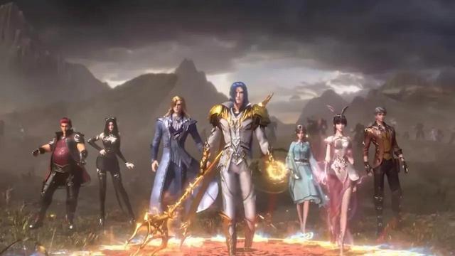 嘉陵关战役打响唐三海神装帅爆七怪对战武魂殿比比东输了