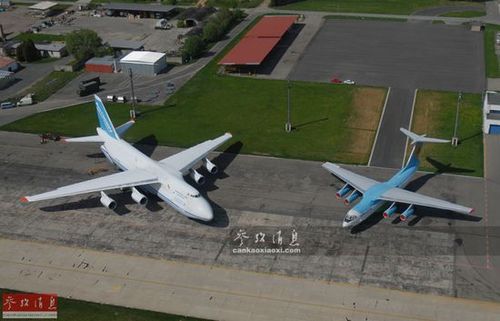 图中最大的安-225是安-124的发展型,全世界仅有一架,曾在电影《2012》