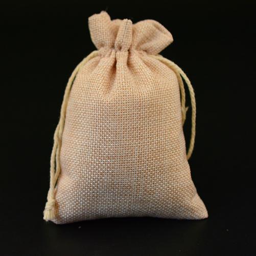 10*14cm新款麻布束口袋 礼品麻袋 拉绳袋批发 麻袋 首饰布袋子