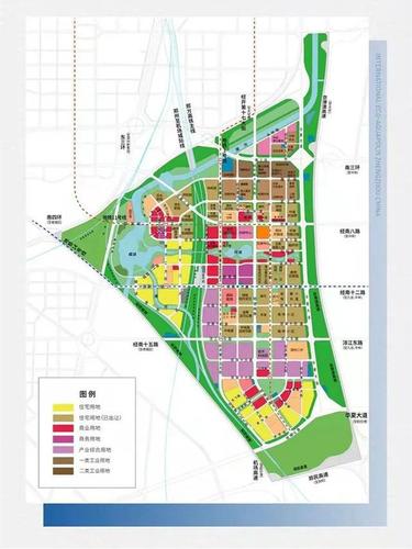 滨河国际新城区位图2012年首个安置房项目开工,标志着滨河国际新城