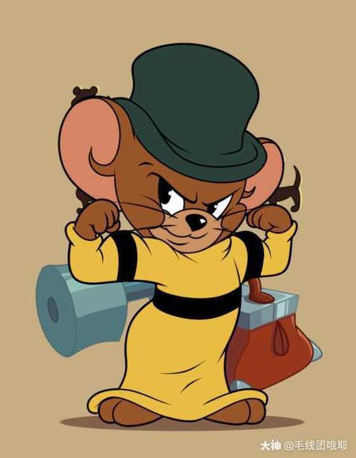 在动画中实力强悍的大表哥马索尔来到猫鼠世界后,也会