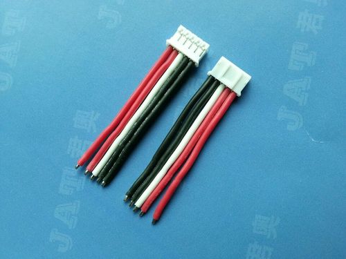 各种电池连接器端子线材厂jst系列phr5p规格ul323924硅胶线配smt贴片