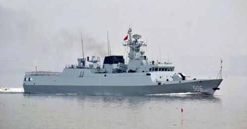 资料图:中国海军056a型轻型护卫舰506"荆门"舰.