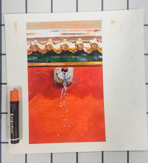 《故宫》8/9 油画棒