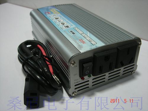300w电动车逆变器 48v转220v车载家用电源转换器