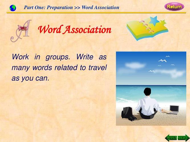 write as many words related to travel as you can.