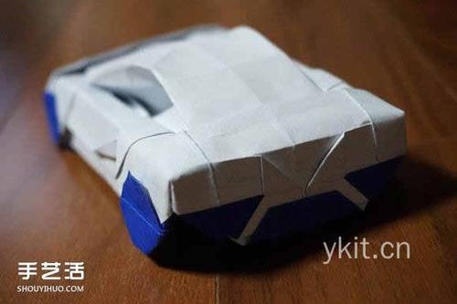 怎么折跑车的教程 手工跑车折纸方法图解