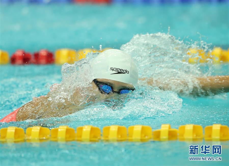 高清组图:浙江队选手朱梦惠全运会女子100米自由泳夺冠