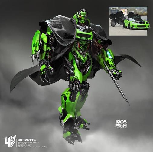 曝光概念图 角色细致入微场景酷炫十足     1905电影网讯 《变形金刚4