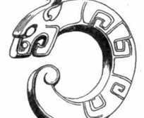 中国古典图案-拙朴抽象的龙纹