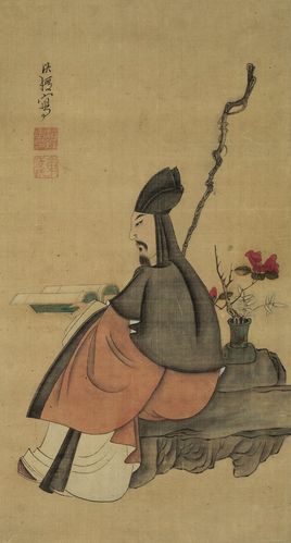 陈洪绶经典作品欣赏