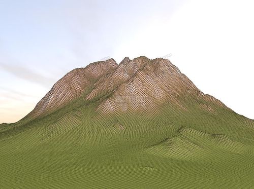 3dmx写实背景素材地形山脉之高地山峰,国家地理环境,山体,群山,山峦