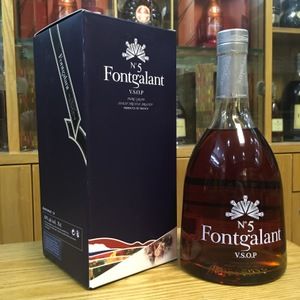 顺丰包邮法国进口福阁5号vsop白兰地700ml洋酒 1.4斤装包邮