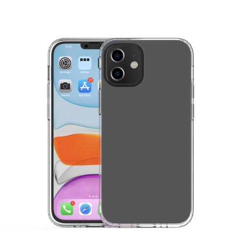 适用苹果iphone12保护壳tpu加pc防刮 iphone12防刮透明手机壳