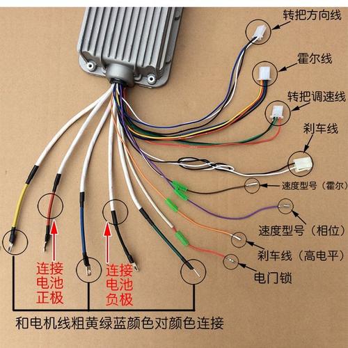 大泰双模无刷控制器无霍尔可工作60v72v2000w36管双模控制器