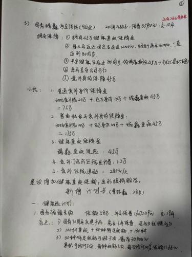 曹林鑫一家三口的保险计划书