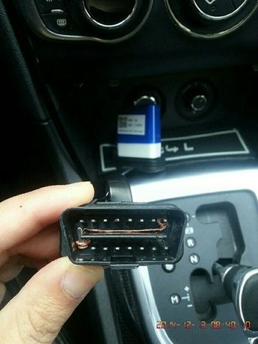 通过obd延长线接口针脚搭线解决熄火断电功能