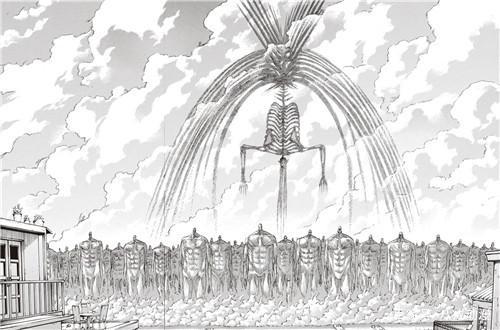 还有艾伦始祖巨人那值得深思的垂吊形象,让人不由联想到塔罗牌中的"