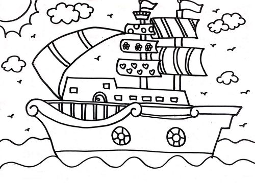 岭南美术二年级上册范画