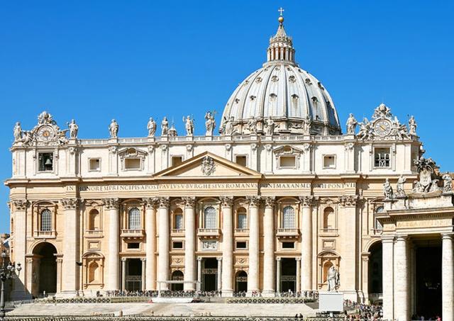 罗马圣彼得大教堂,图片来源于网络