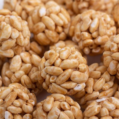 徽尝福米450克爆米花大米焦糖味花米团老式零食膨化食品
