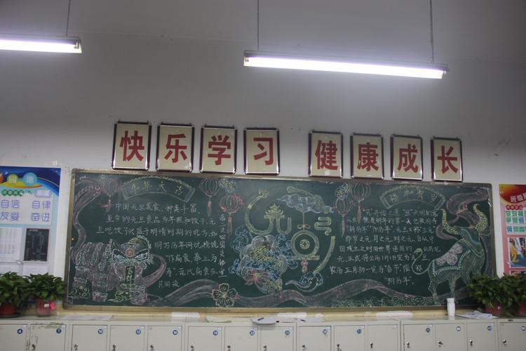 陕西省西安中学高2022届黑板报展评