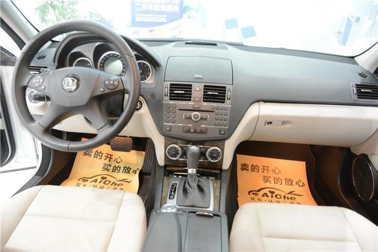 上海2010年1月奔驰奔驰c级06款c20018t自动银灰自动档