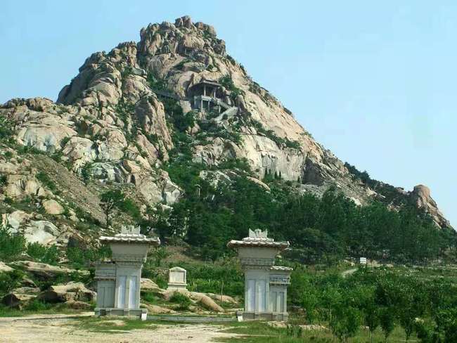 天柱山摩崖石刻.平度市文化和旅游局 供图