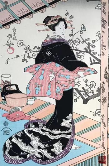 《樱花木上的起与承》难得一见的浮世绘精品展将在北京展出