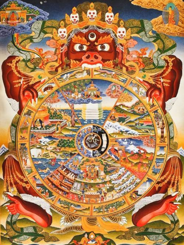 六道之中,阿修罗道是比较特殊的.他们被称为"非天",意思是有天福