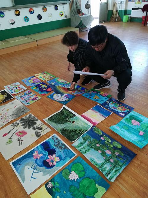 圈头学校2019"美丽雄安,多彩校园"艺术节绘画比赛