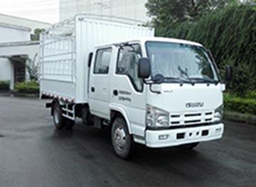 庆铃汽车 五十铃100p 98马力 仓栅式 双排 载货车 ql5040ccya6hw