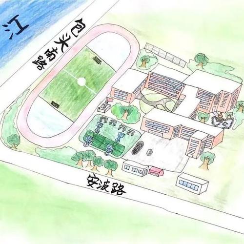 校园内的每一处场所都是学习的元素,同学们通过自己的不断探索,带着画