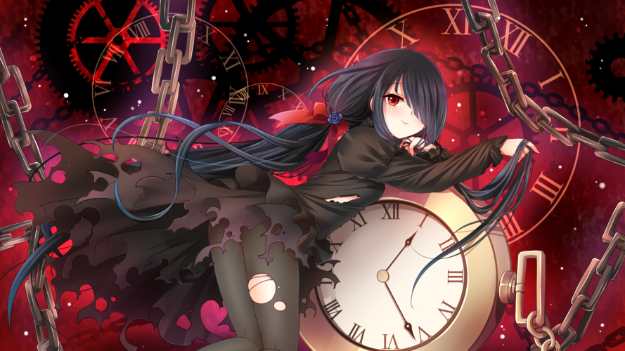 【电脑高清壁纸裁剪】时崎狂三,善与恶的时钟 02