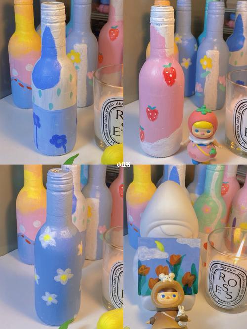 花瓶_滤镜_新加坡自由行热门攻略_丙烯画_丙烯画玻璃瓶_文化_绘画