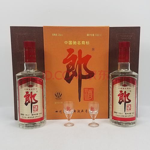 郎酒(玻璃) 2008年 53度 500ml 2瓶【48】