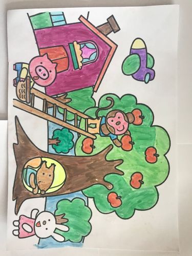 即墨山师实验学校儿童画社团