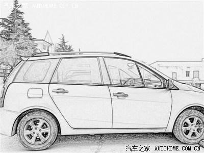 素描处理照_马自达2论坛_手机汽车之家