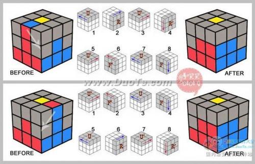 魔方教程图解_三阶魔方教程图解超详细【新手一看就会】