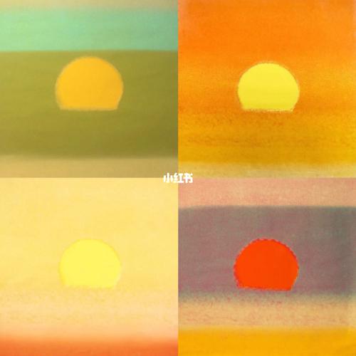 安迪·沃霍尔,他画了472场日落.