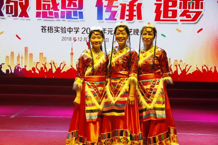 致敬 感恩 传承 追梦----苍梧实验中学2019年元旦文艺晚会