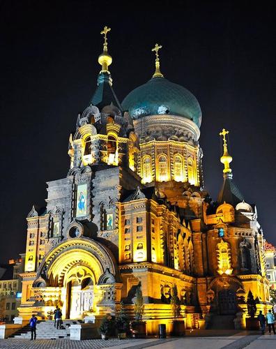 美丽的索菲亚教堂