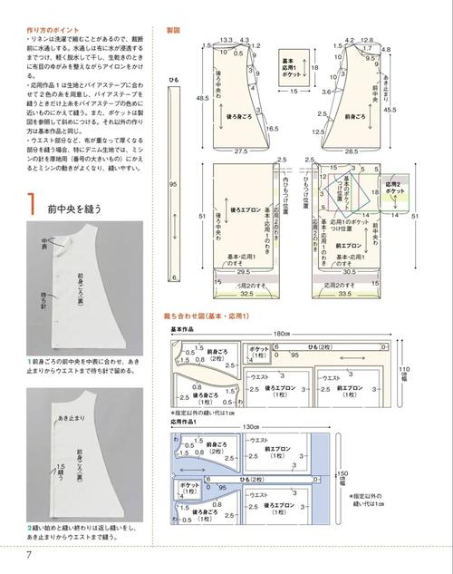 围裙_围裙_裁剪图_兴趣爱好_手工