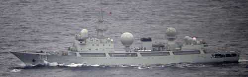 麻雀虽小五脏俱全,情报探测导弹跟踪样样皆能,815型电子侦察船