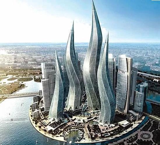 迪拜又出奇葩建筑晾衣夹大楼设计亮了