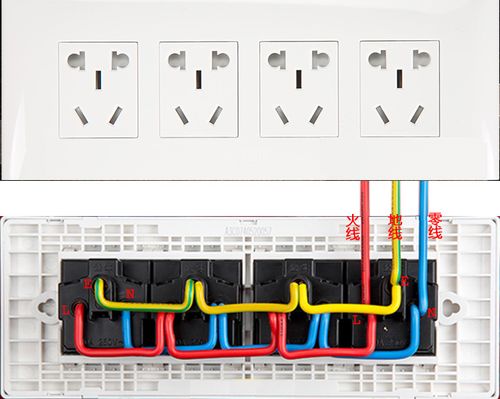 公牛20孔插座接线图