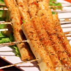 东北烧烤(兰溪路店)的干豆腐卷香菜小葱好不好吃?用户