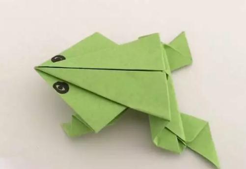 手工折纸青蛙步骤图解